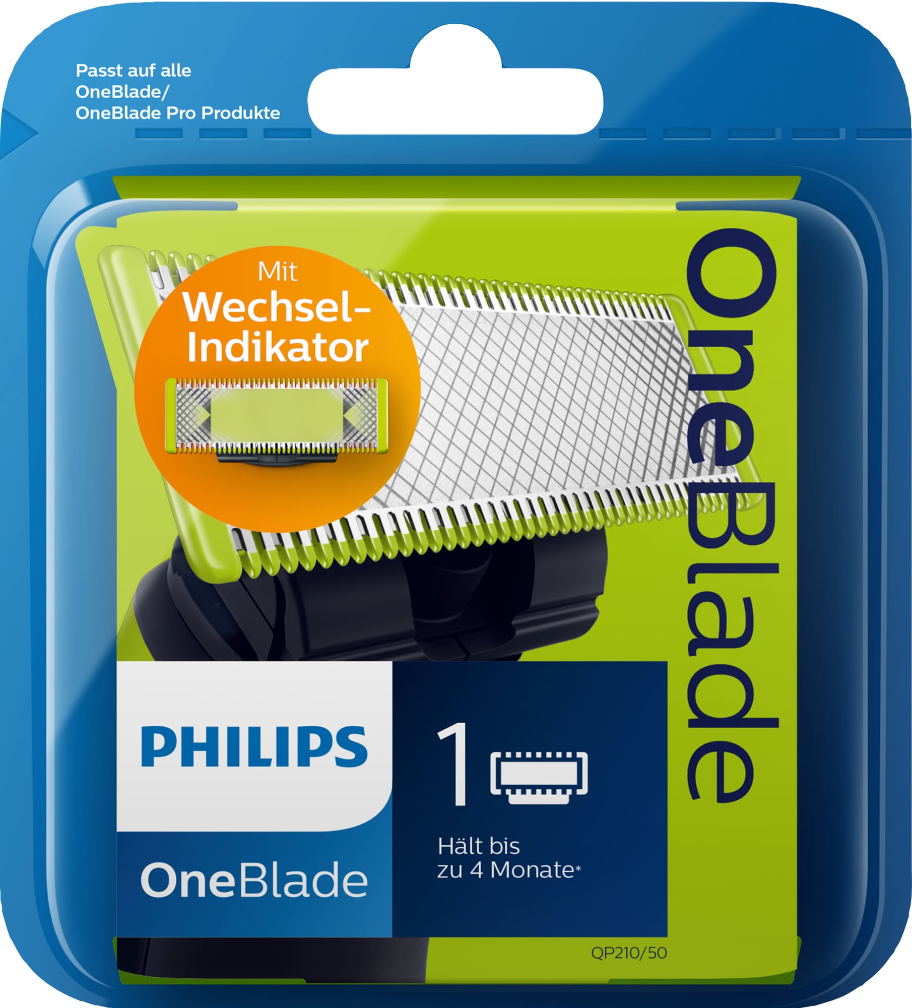 Philips OneBlade udskiftningsblad QP210/50V2 thumbnail