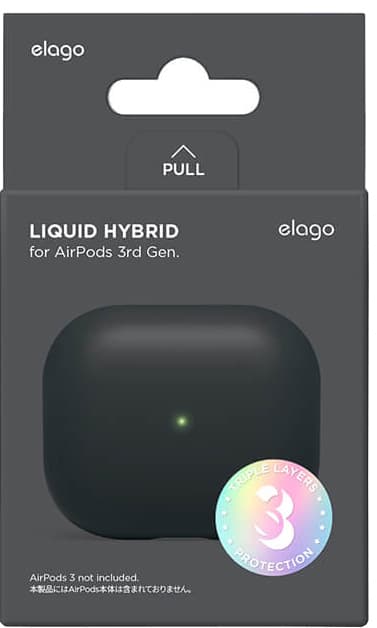 Elago AirPod 3 Liquid Hybrid etui (sort)