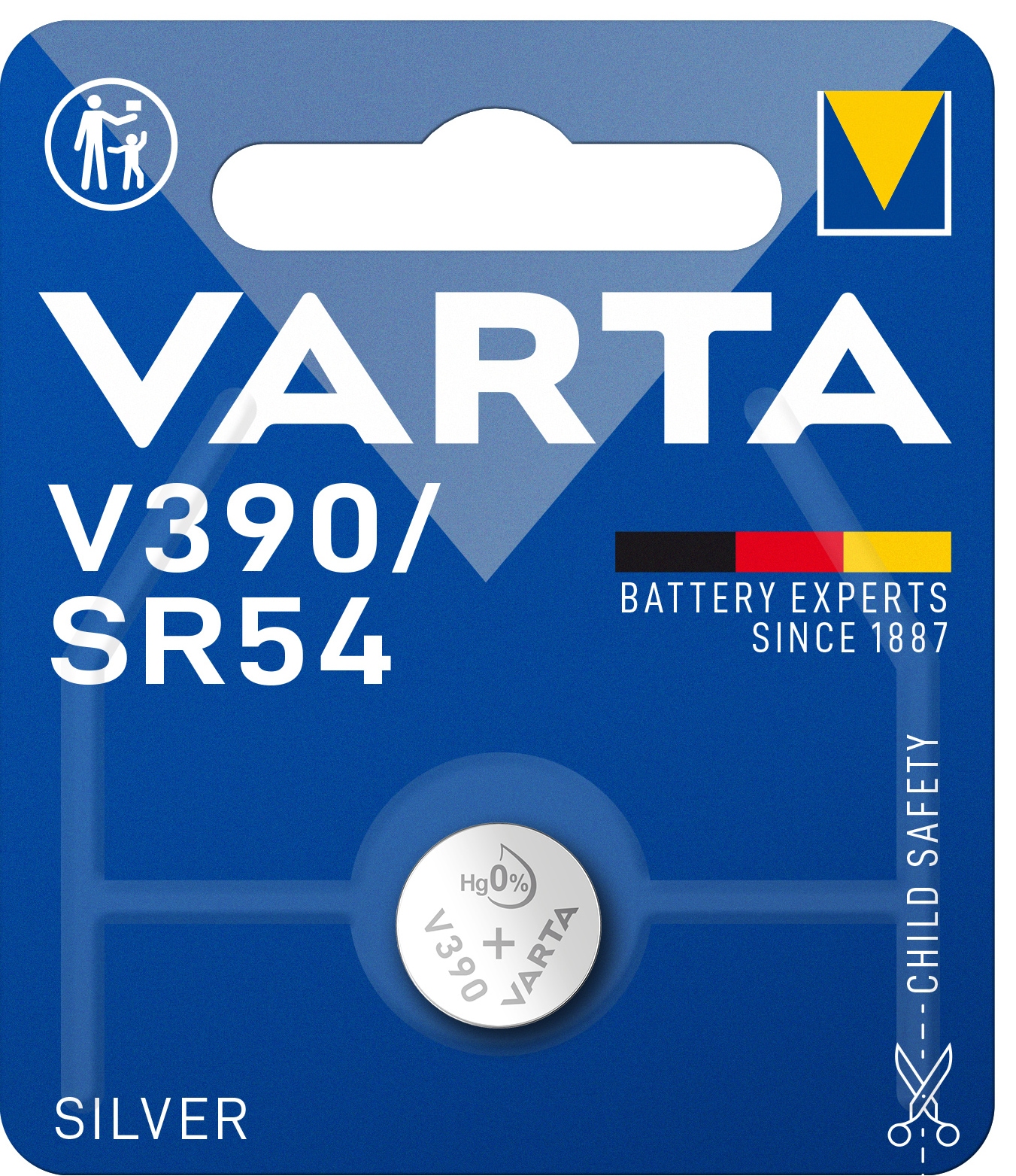 Varta V 390-batteri (1 stk)