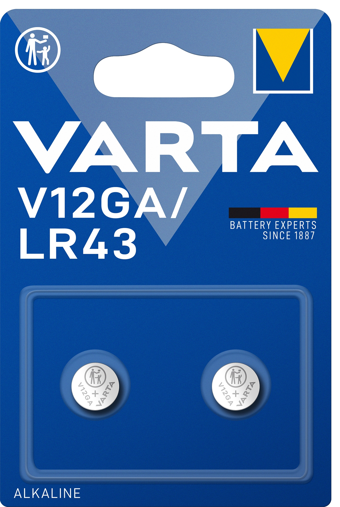 Varta V 12 Ga-batterier (2-pak)