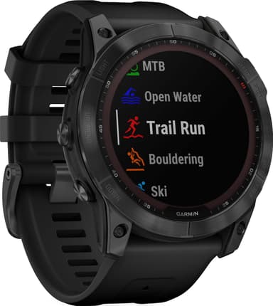 Garmin Fenix 7X Solar smartur, 51mm (sort)