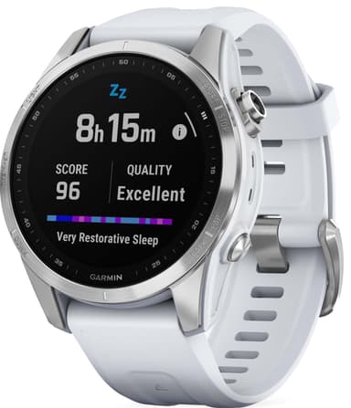Garmin Fenix 7S smartur, 42mm (hvid)