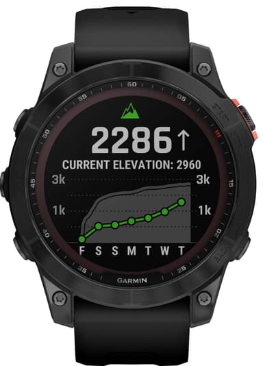 Garmin Fenix 7 Solar smartur, 47mm (sort)
