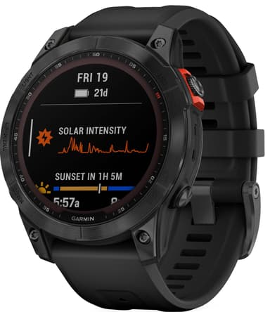 Garmin Fenix 7 Solar smartur, 47mm (sort)
