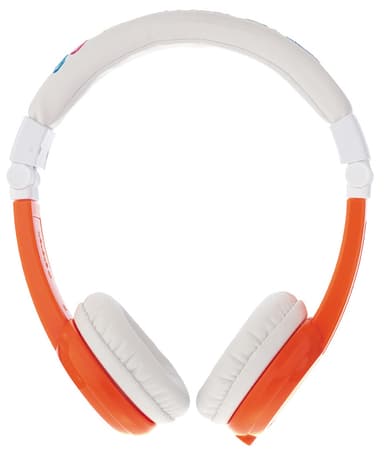 BuddyPhones Explore on-ear hovedtelefoner (orange)