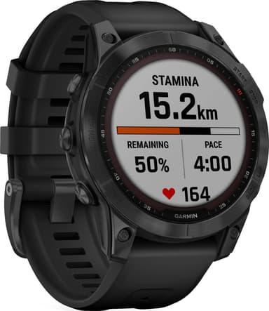 Garmin Fenix 7 Solar smartur, 47mm (sort)