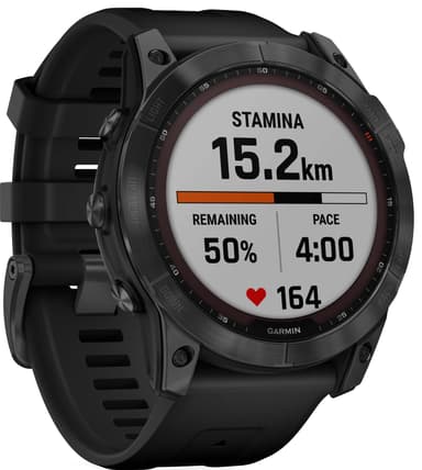 Garmin Fenix 7X Solar smartur, 51mm (sort)