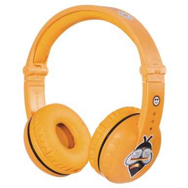 BuddyPhones PLAY BT on-ear hovedtelefoner (gul)