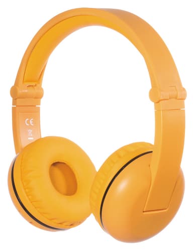 BuddyPhones PLAY BT on-ear hovedtelefoner (gul)
