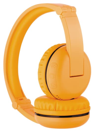 BuddyPhones PLAY BT on-ear hovedtelefoner (gul)