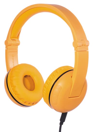 BuddyPhones PLAY BT on-ear hovedtelefoner (gul)