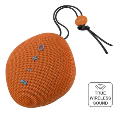 STREETZ water resistant Bluetooth speaker, TWS, BT 4.2, 1x6W, orange