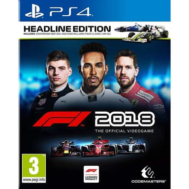 konto straf Brudgom F1 2018: Headline Edition - PS4 | Elgiganten