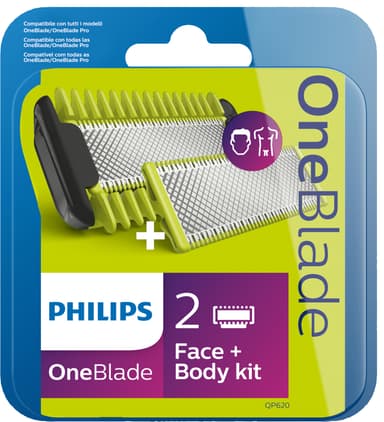 Philips OneBlade udskiftningsblad QP620/50V2 thumbnail