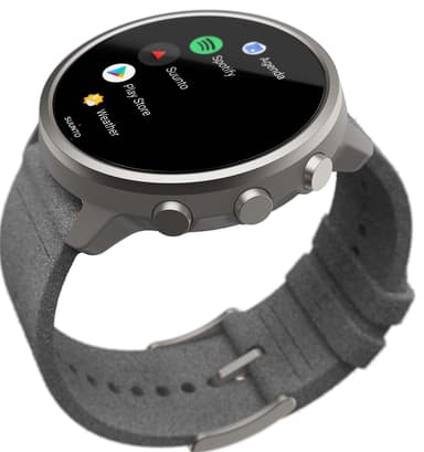 Suunto 7 titaniumsmultisportsur, 50 mm (stone grey)
