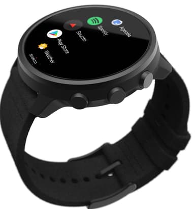 Suunto 7 titaniumsmultisportsur, 50 mm (matte black)