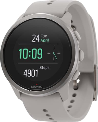 Suunto 5 Peak multisportsur, 43 mm (ridge sand)