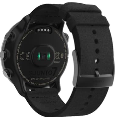 Suunto 7 titaniumsmultisportsur, 50 mm (matte black)