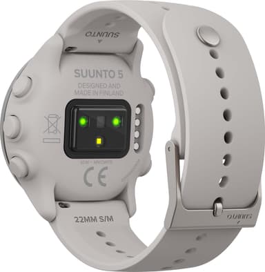 Suunto 5 Peak multisportsur, 43 mm (ridge sand)
