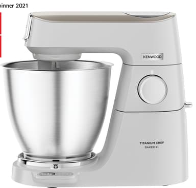 Kenwood Titanium Chef Baker Lite køkkenmaskine KVL65001WH (hvid) thumbnail