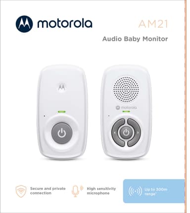 Motorola AM21 babyalarm 760309