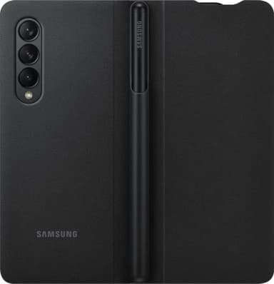 Samsung Z Fold3 Flipcover med S Pen (sort)