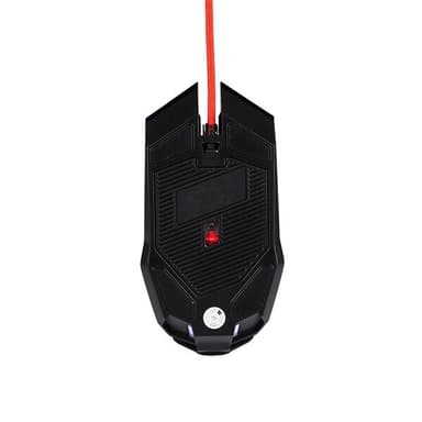 Maxlife Gaming MXGM-200 800/1000/1600/2400 DPI 1,8 m trådet mus sort