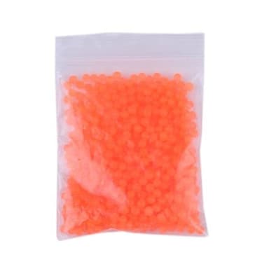 Selvlysende Vandperler Pakke med ca 600 stk. - Orange Farve