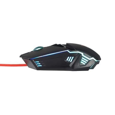 Maxlife Gaming MXGM-200 800/1000/1600/2400 DPI 1,8 m trådet mus sort