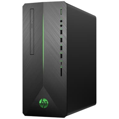 HP Gaming stationær computer (sort) |