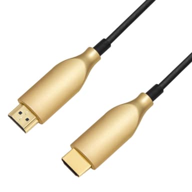 NÖRDIC 15m aktivt AOC optisk fiberkabel HDMI 2.1 8K 60Hz 4K 120Hz 48Gbps Dynamic HDR, eARC, VRR kompatibel med RTX 3080 3090