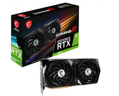 MSI GeForce RTX 3050 GAMING X 8GB (LHR)