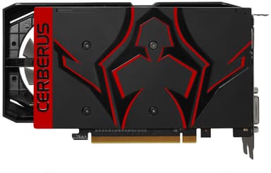 Asus Cerberus GeForce GTX 1050 Ti OC grafikkort 4G