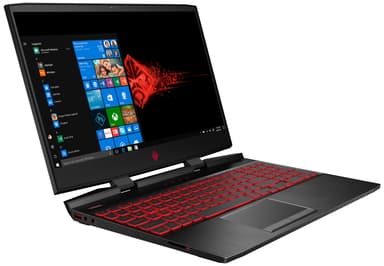 HP Omen 15-dc0805no 15,6" bærbar gaming computer (sort)
