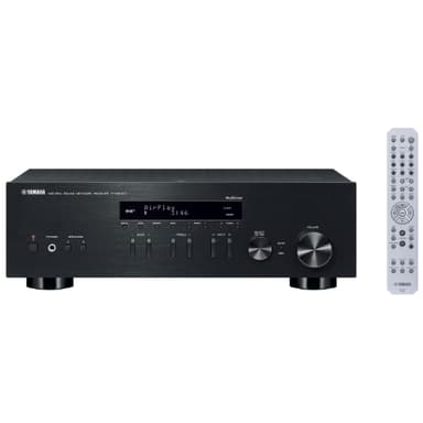 Yamaha 2.0 stereoreceiver R-N303D (sort)