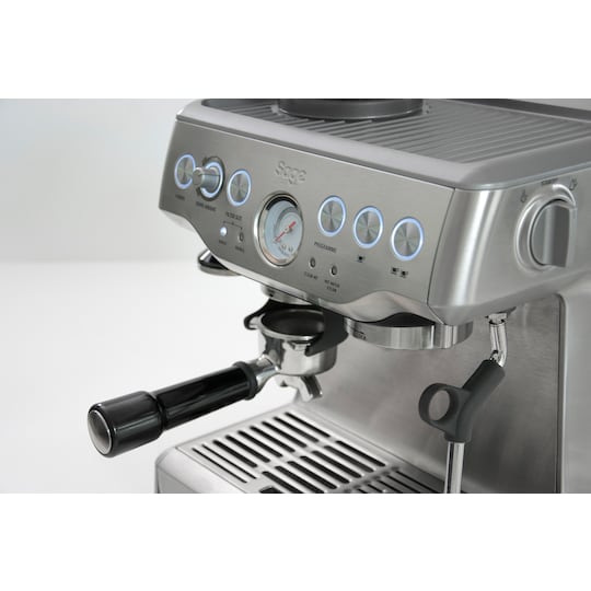 rysten Zeal Fiasko Sage Barista Express espressomaskine (stål) | Elgiganten