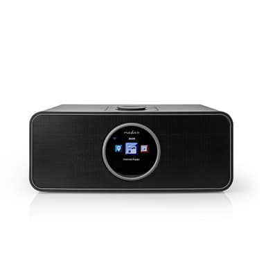 Internet radio med FM/Bluetooth, Sort