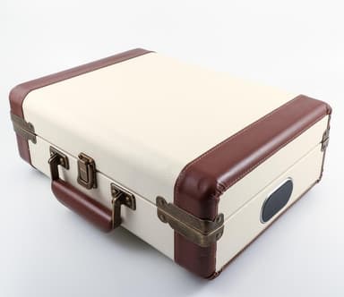GPO AMBASSADOR USB pladespiller cremehvid/brun