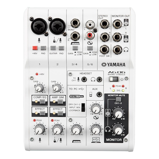 Yamaha AG06 mixer
