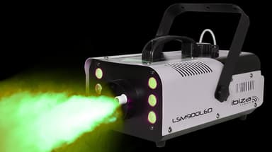 Ibiza røgmaskine, 900 watt, LED + DMX