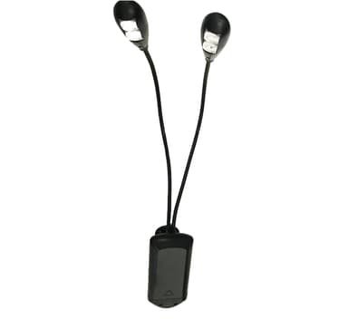 Dobbelt LED-nodelampe
