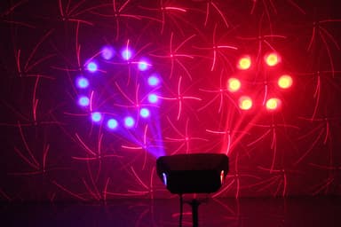 Ibiza Multi LED discolys
