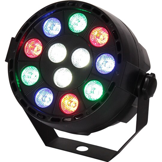 Ibiza LED PAR lampe 12 x 1W RGBW