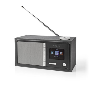 radio med FM/DAB+/Bluetooth, Sort Elgiganten