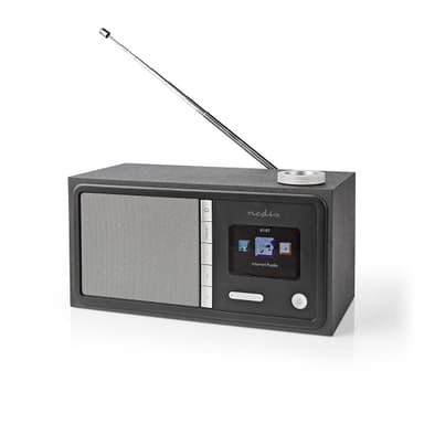 Internet radio med FM/DAB+/Bluetooth, Sort