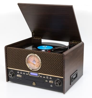 GPO Chesterton - Retro Pladespiller med DAB+ Radio