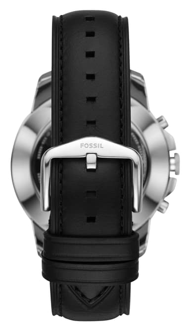 Fossil Q Hybrid smartwatch (mænd - lædersort)