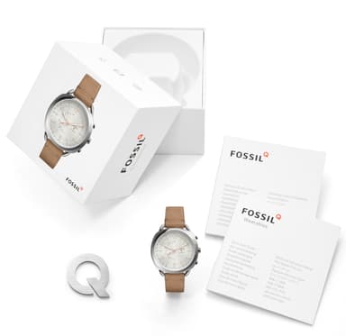 Fossil Q Hybrid smartwatch (kvinder - læderbrun)