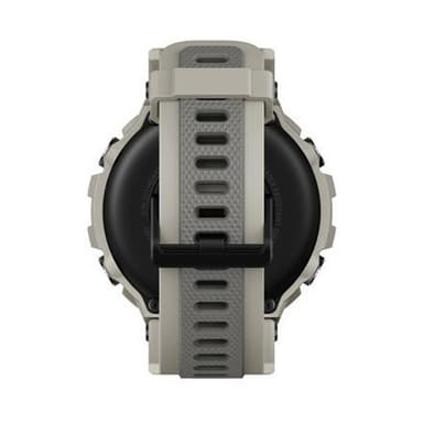 Amazfit T-Rex Pro Smart-ur, GPS (satellit), AMOLED Display, Touchscreen, Pulsmåler, Aktivitetsovervågning 24/7, Vandtæt, Bluetooth, Desert Grey