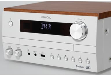 Kenwood M-820DABW , Minianlæg med BT/DAB+, 2 x 50 Watt, Hvid